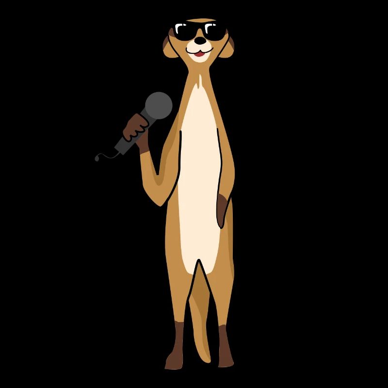 Erdmännchen singt Musik