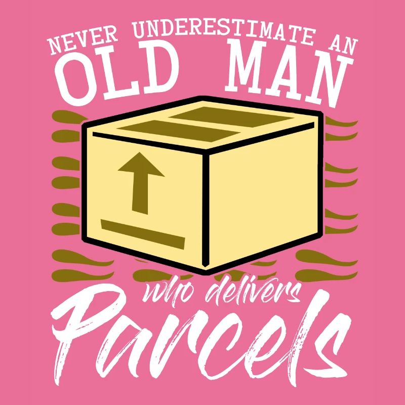 Parcel deliverer, postman, parcel carrier
