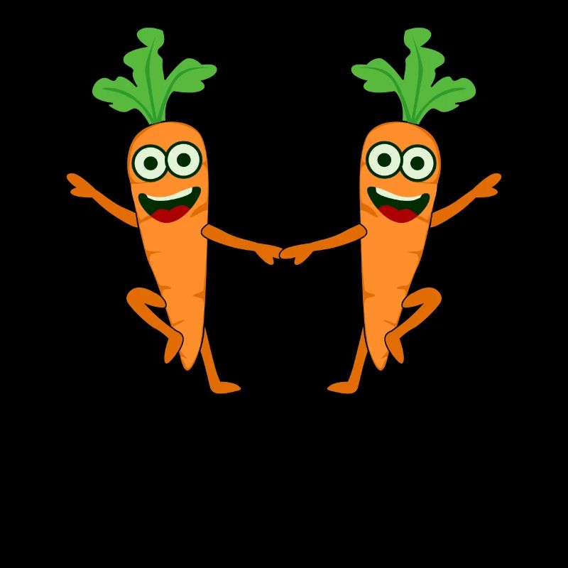 Carottes dansant Boogie Woogie
