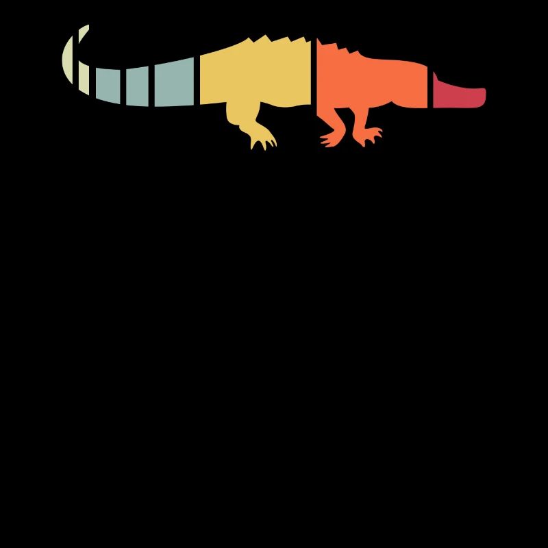 Retro Alligator