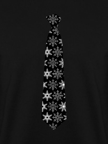 Snowflakes Tie Snow Snowflake