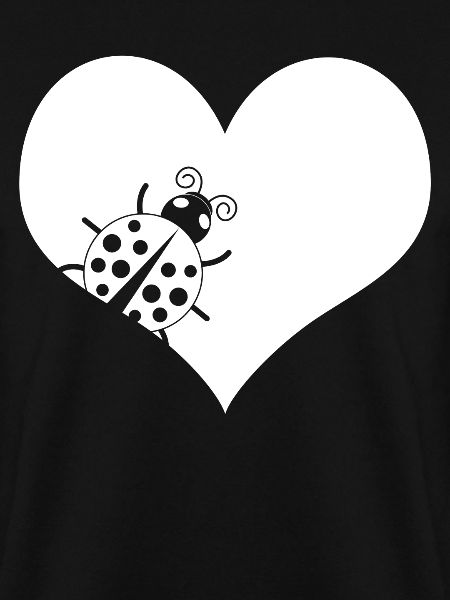 Ladybug Heart Ladybugs