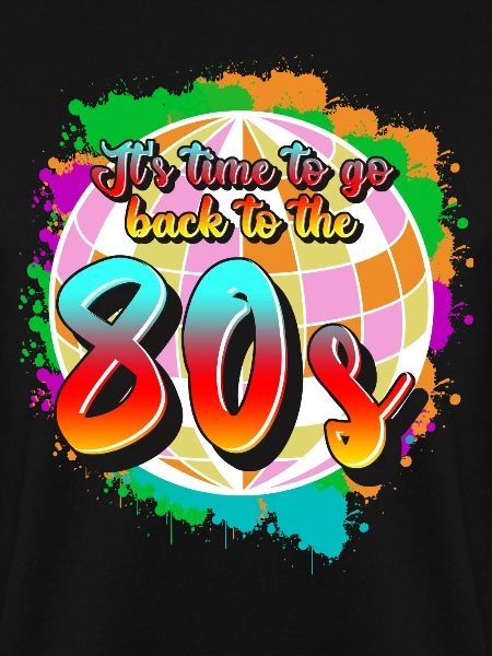 Retro 1980 80s Disco