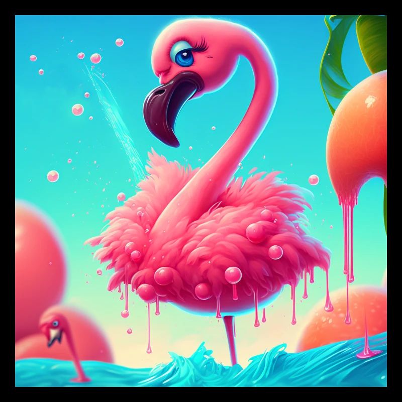 Flamingo Cartoon