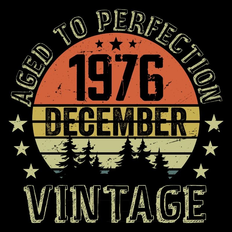 Cadeau Anniversaire Rétro - Nées En Décembre 1976