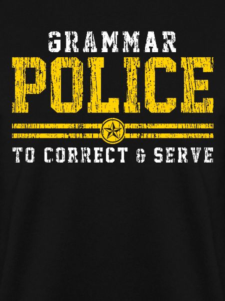 Englische Grammatikpolizei