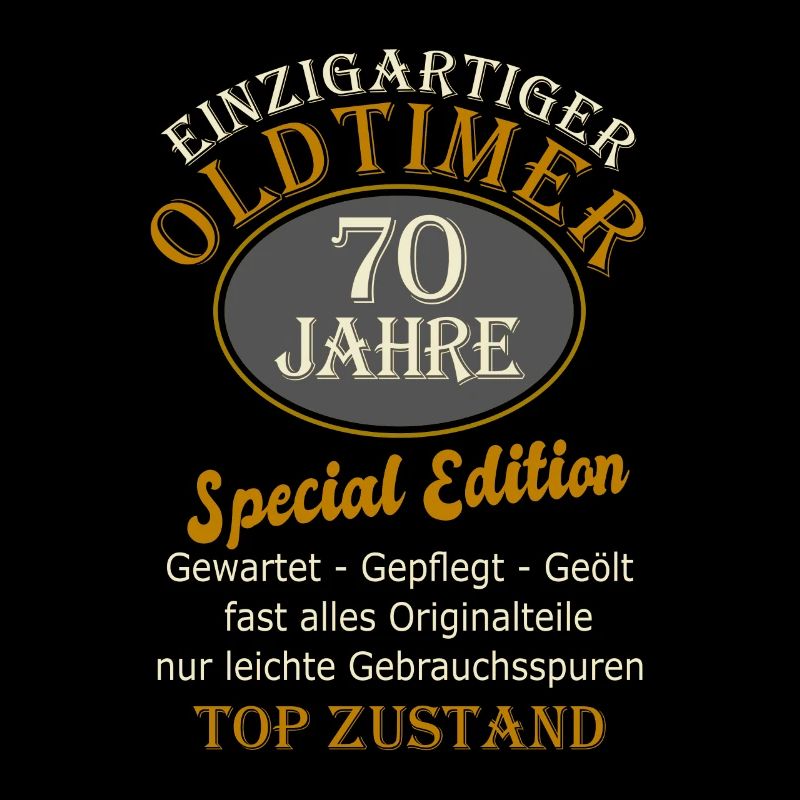 70 Geburtstag 70 Jahre Siebzig Geburtstag Geschenk