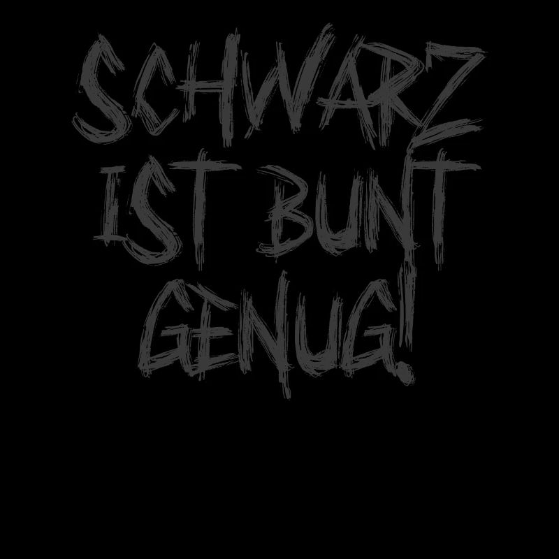 Schwarz ist bunt genug