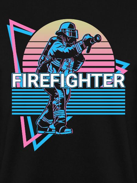 Firefighter Retro Gift