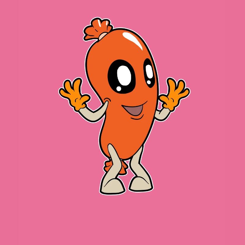 Kawaii Würstchen
