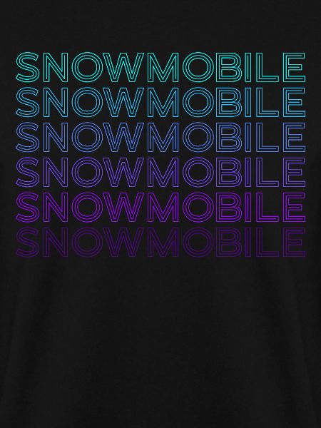 Snowmobile Retro