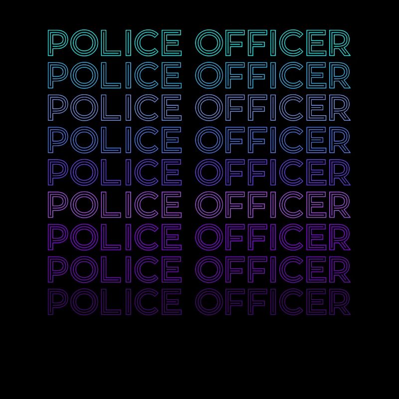 Policier Application de la loi Rétro