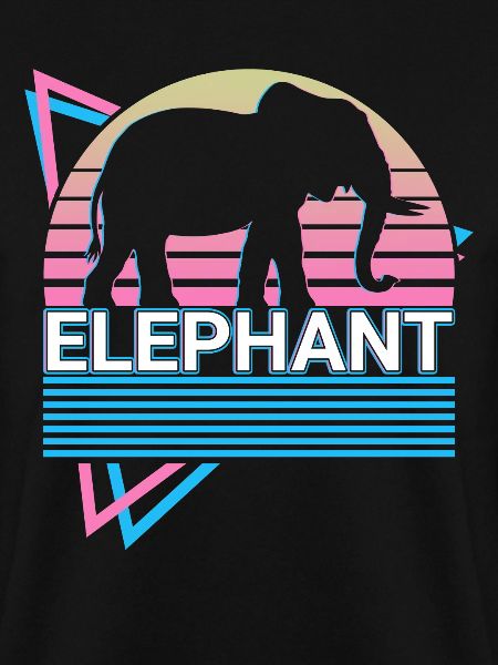 Elefant Retro Geschenk