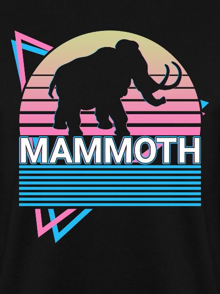 Mammut Elefant Retro Geschenk