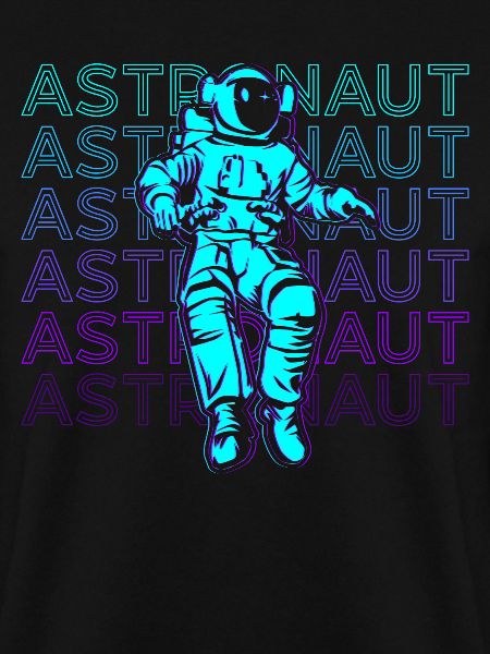 Astronaut Retro Geschenk