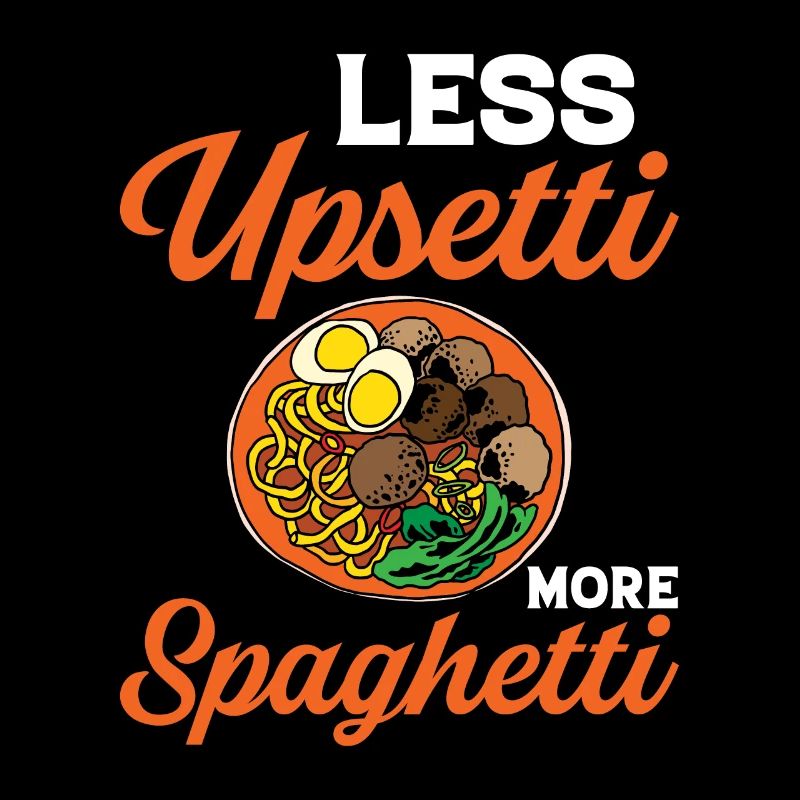Lustige Spaghetti-Schüssel-Fleischbällchen
