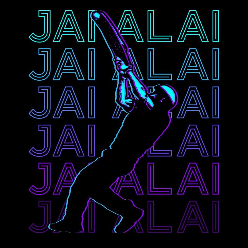 Jai Alai Player Rétro