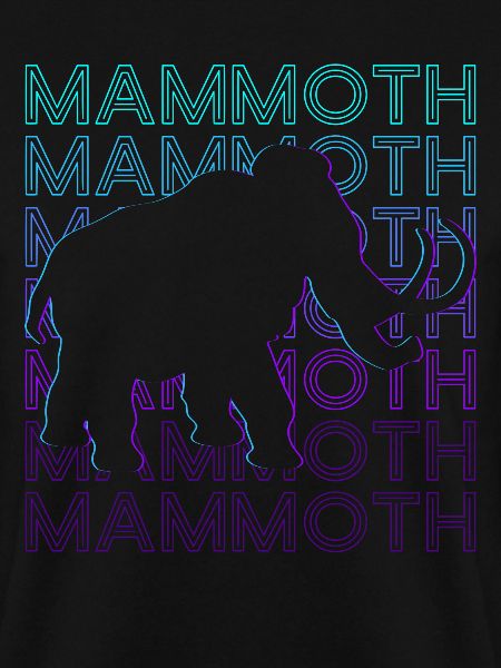 Mammoth Elephant Retro