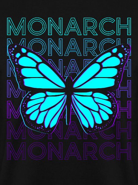 Monarchfalter Retro