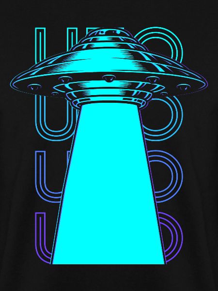Ufo Alien Abduction Retro