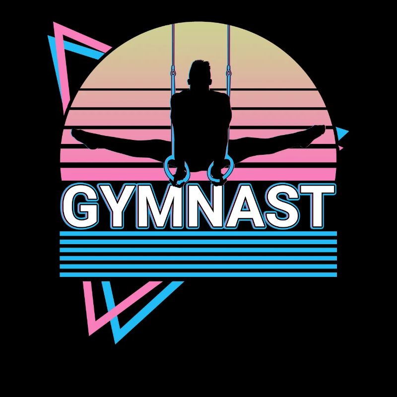 Gymnastik Turnerin Retro