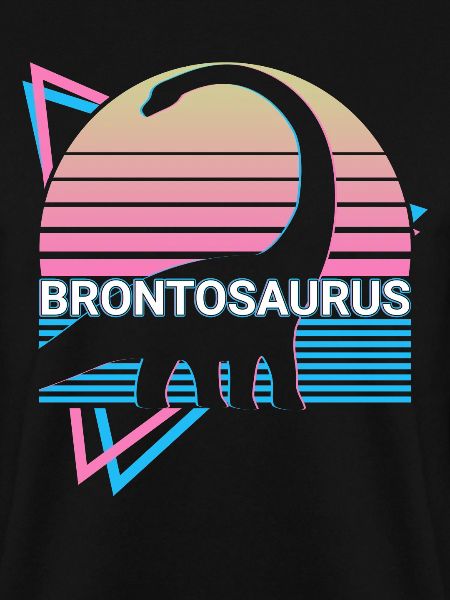 Brontosaurus Dinosaurier Retro