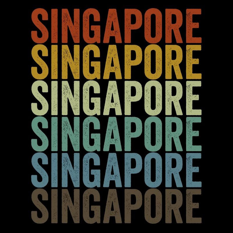 Singapour Singapour Retro Vintage