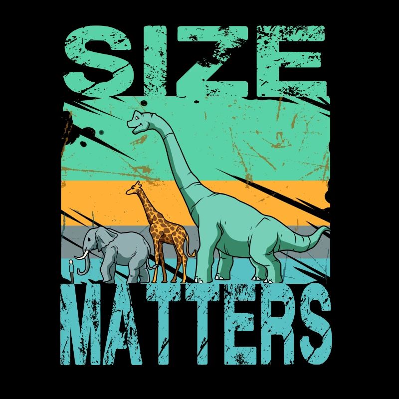 Brachiosaurus Dinosaurier Giraffe Elefant Mensch
