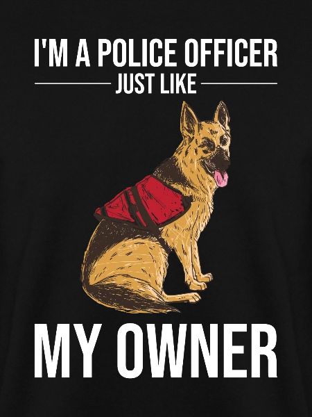 Polizeibeamter Polizeihund