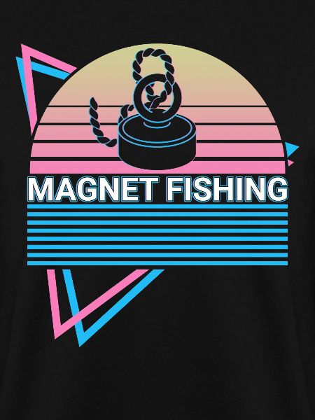 Magnet Angeln Retro