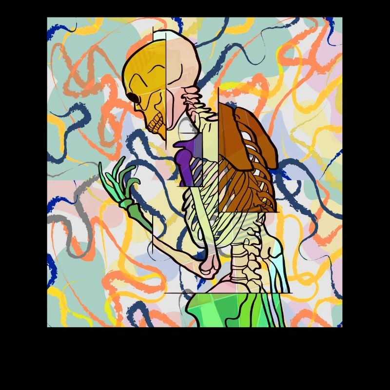 Squelette esthétique d’avant-garde