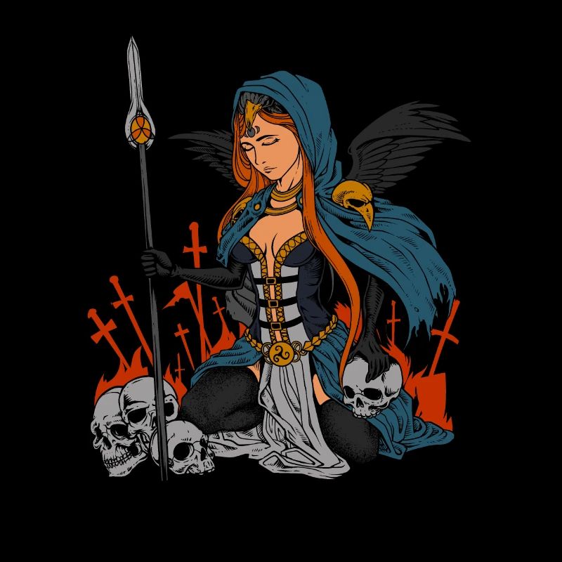 Keltische Göttin - Morrigan