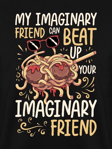 Tupfende fliegende Spaghettimonster Pastafarian