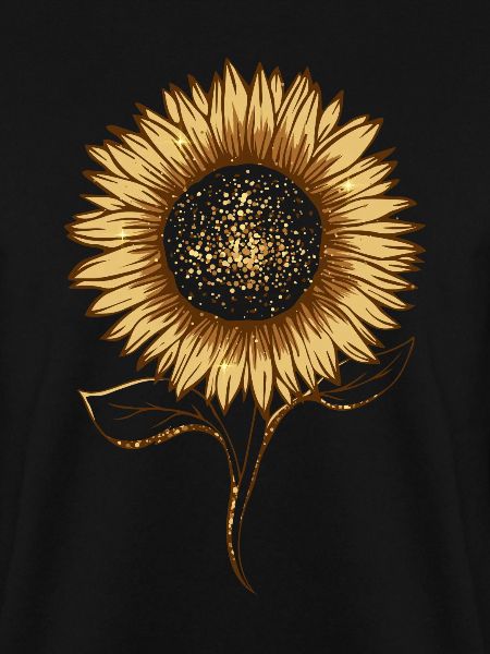 Boujee Aesthetic Sunflower Bougie