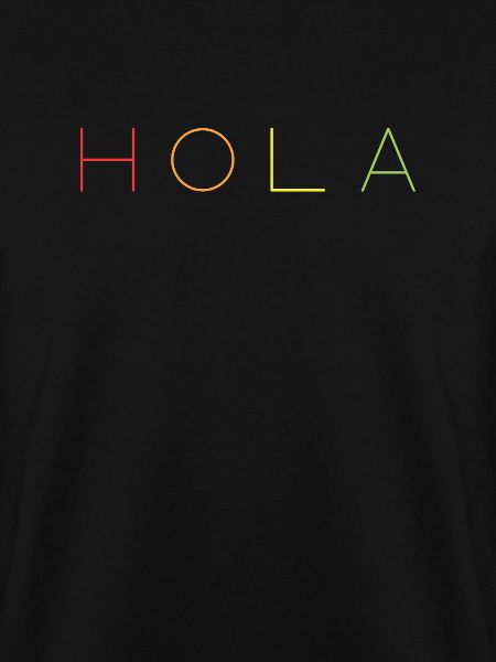 Hello in Spanish HOLA