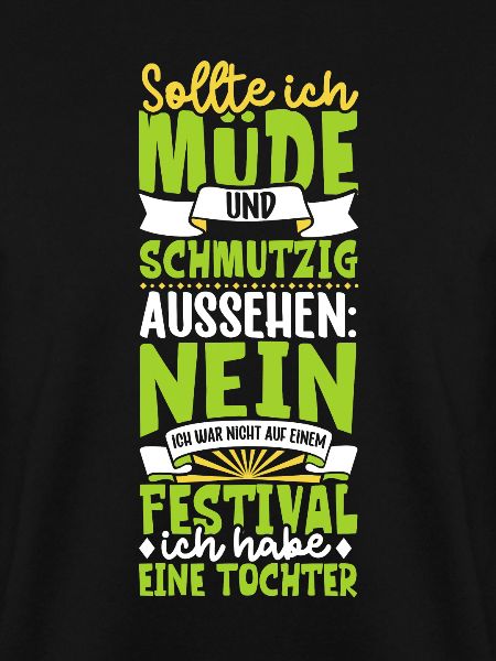 Müde und schmutzig - Tochter