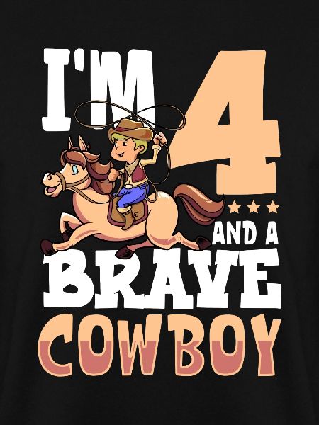 I'm 4 - Boy Cowboy