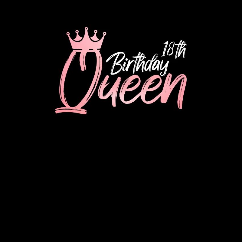 18. Geburtstag Mädchen Rosé Krone 18.