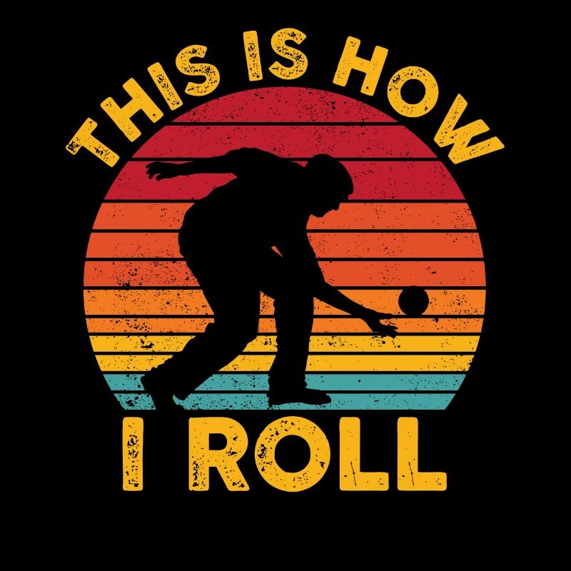 Drôle de boule de boccia rétro