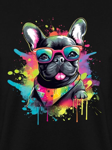 Französische Bulldogge Hund Mops