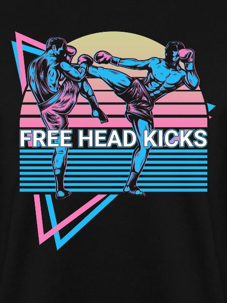 Muay Thai Kickboxing Retro