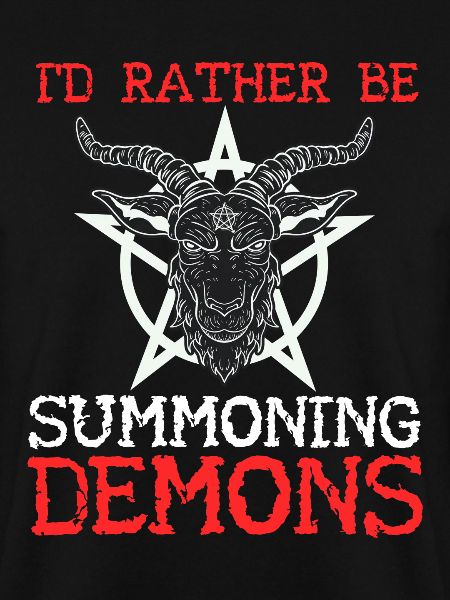 Lustiger Satanismus Satanisch Satan