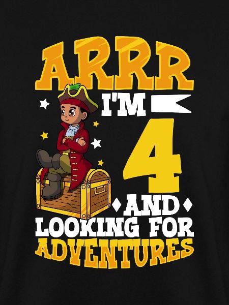 I'm 4 - Boy Pirate