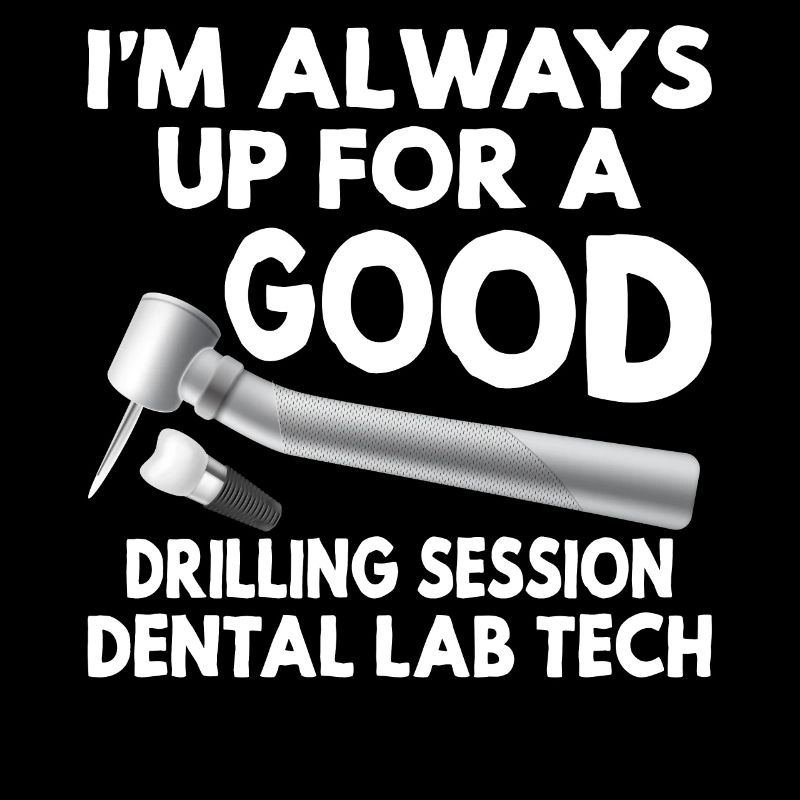 Funny Drilling Session Dental Lab Technician