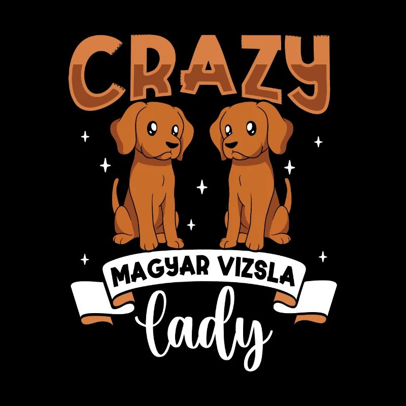 Crazy Magyar Vizsla Lady - Magyar Vizsla