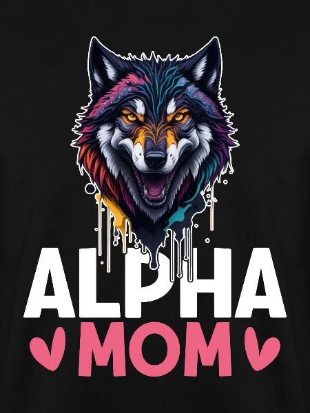 Weiblicher Alpha-Wolf