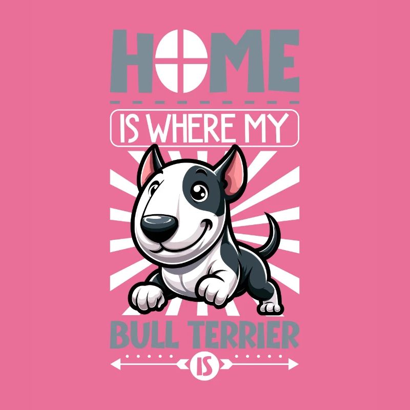 Zuhause - Bullterrier