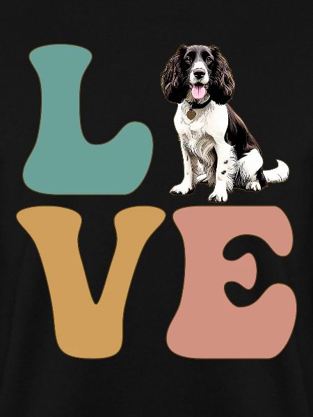 LIEBE Springer Spaniel Hund