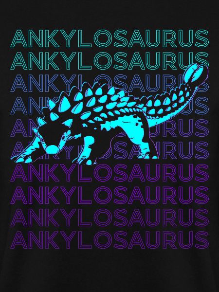 Ankylosaurus Dinosaurier Retro