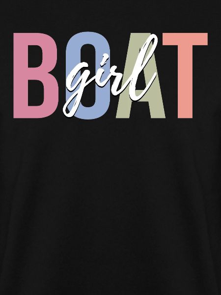 Bootfahren Bootfahrerin